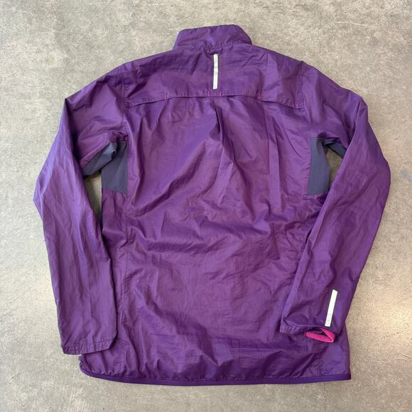 Vintage Y2K Salomon Clima Wind Purple Lightweight Windbreaker Hiking Jacket S - Picture 2 of 5